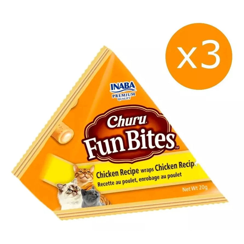 Churu Fun Bites para Gatos - Pollo - Mascota Express